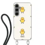 Telefoonhoesje Met Foto - Eend met achtergrond - Hoesje met koord