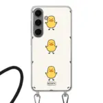 Telefoonhoesje Met Foto - Eend met achtergrond - Hoesje met koord