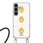 Telefoonhoesje Met Foto - Eend met achtergrond - Hoesje met koord