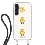 Telefoonhoesje Met Foto - Eend met achtergrond - Hoesje met koord