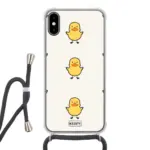 Telefoonhoesje Met Foto - Eend met achtergrond - Hoesje met koord