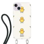 Telefoonhoesje Met Foto - Eend met achtergrond - Hoesje met koord