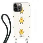 Telefoonhoesje Met Foto - Eend met achtergrond - Hoesje met koord