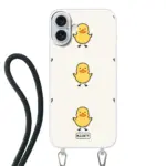 Telefoonhoesje Met Foto - Eend met achtergrond - Hoesje met koord