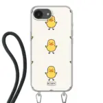 Telefoonhoesje Met Foto - Eend met achtergrond - Hoesje met koord