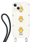 Telefoonhoesje Met Foto - Eend met achtergrond - Hoesje met koord