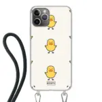 Telefoonhoesje Met Foto - Eend met achtergrond - Hoesje met koord