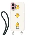 Telefoonhoesje Met Foto - Eend met achtergrond - Hoesje met koord