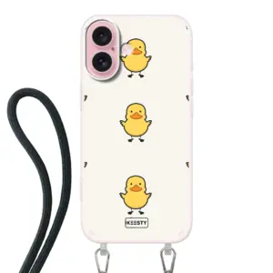 Telefoonhoesje Met Foto - Eend met achtergrond - Hoesje met koord