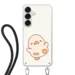 Telefoonhoesje Met Foto - Eend leuk - Hoesje met koord