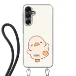 Telefoonhoesje Met Foto - Eend leuk - Hoesje met koord