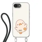 Telefoonhoesje Met Foto - Eend leuk - Hoesje met koord