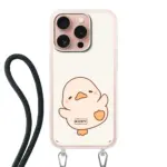 Telefoonhoesje Met Foto - Eend leuk - Hoesje met koord