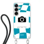 Samsung Galaxy S25 Plus Crossbody case (back printed, transparent)