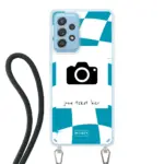 Samsung Galaxy A53 (5G) Crossbody case (back printed, transparent)