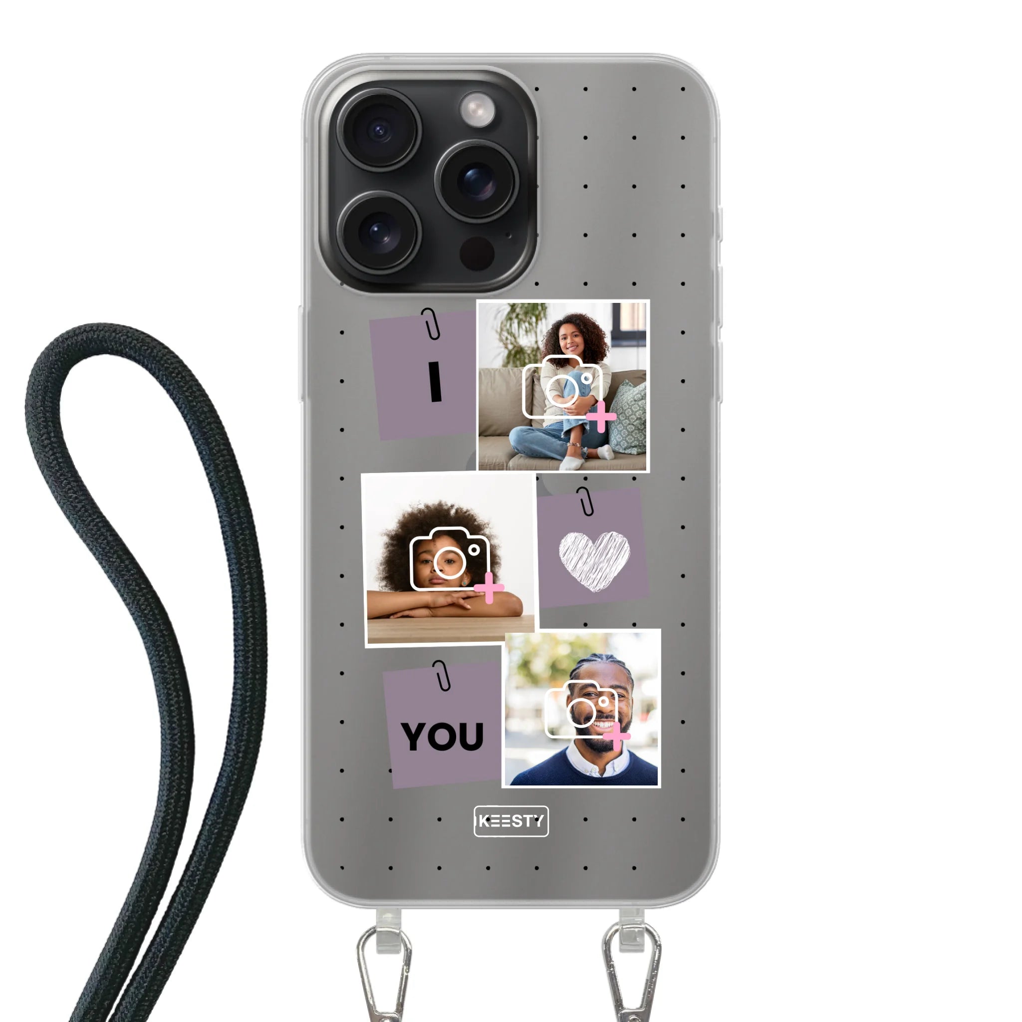 Telefoonhoesje Met Foto - Foto °4 - Hoesje met koord