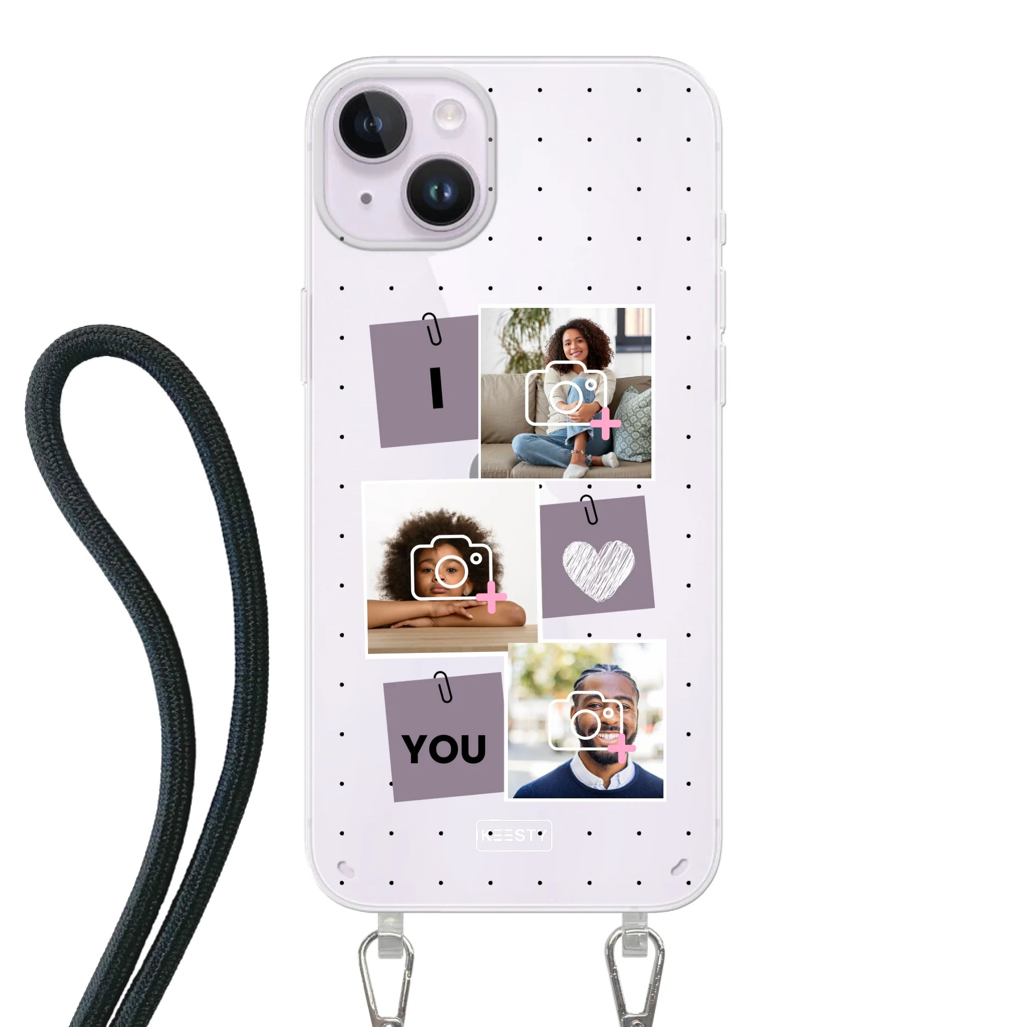 Telefoonhoesje Met Foto - Foto °4 - Hoesje met koord