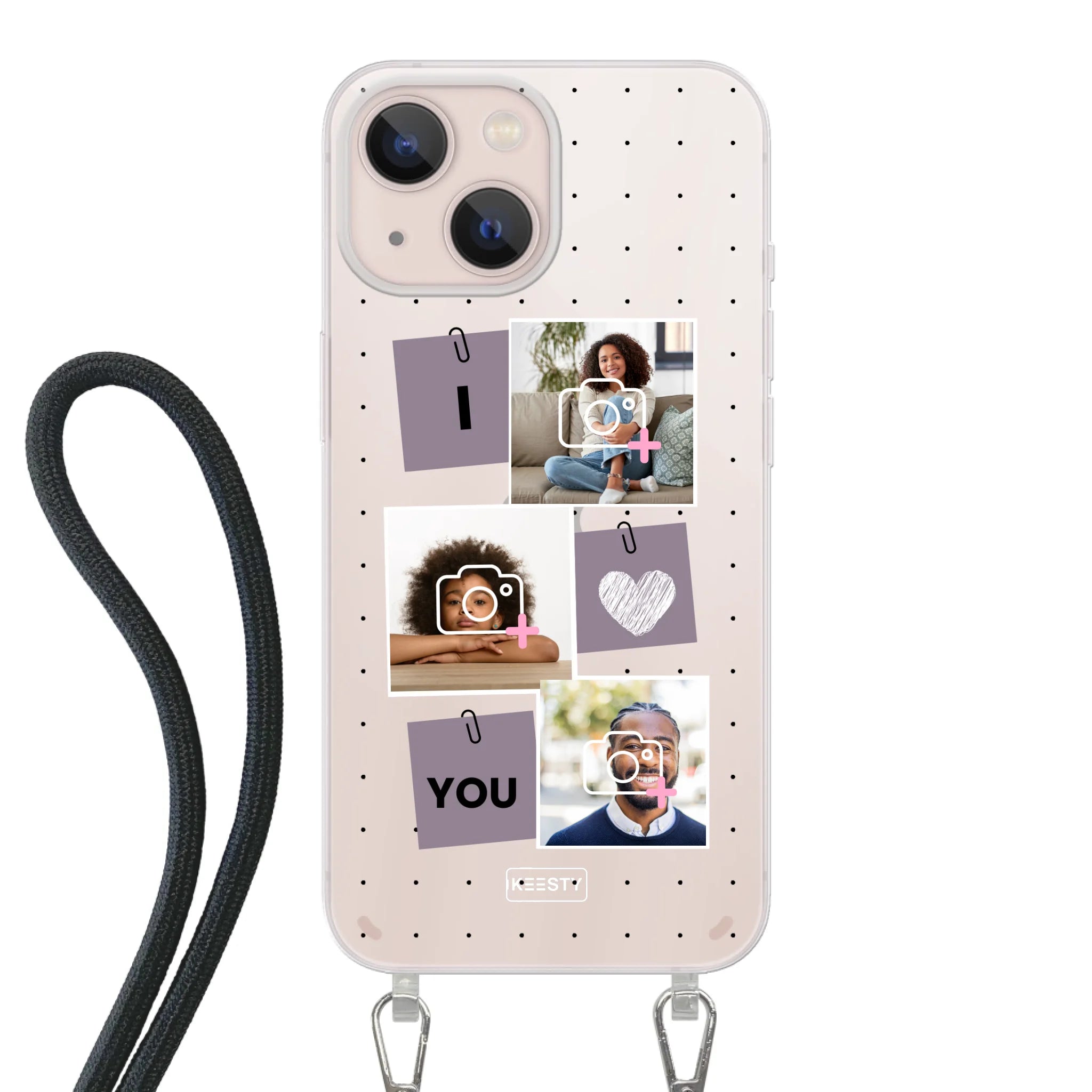 Telefoonhoesje Met Foto - Foto °4 - Hoesje met koord