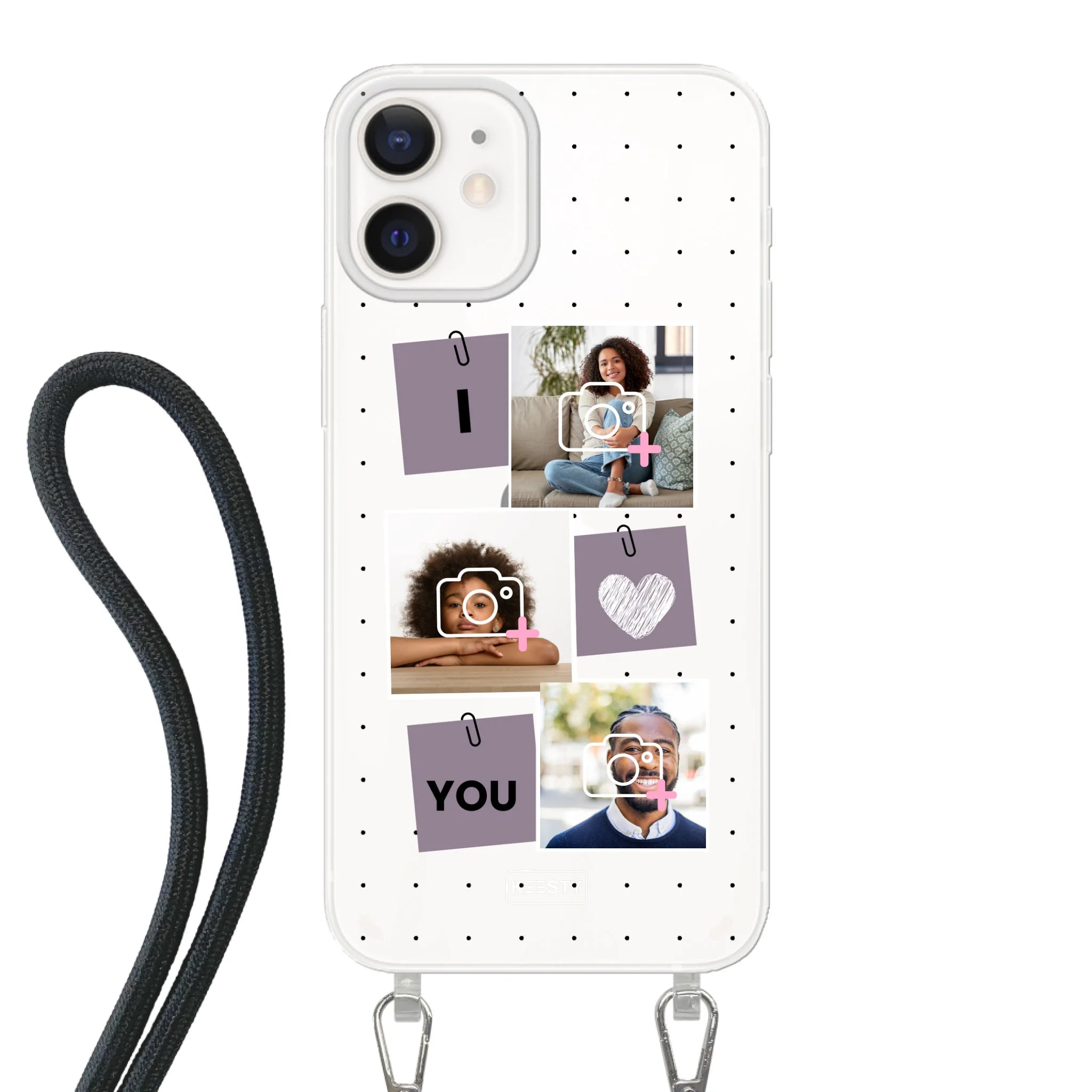 Telefoonhoesje Met Foto - Foto °4 - Hoesje met koord