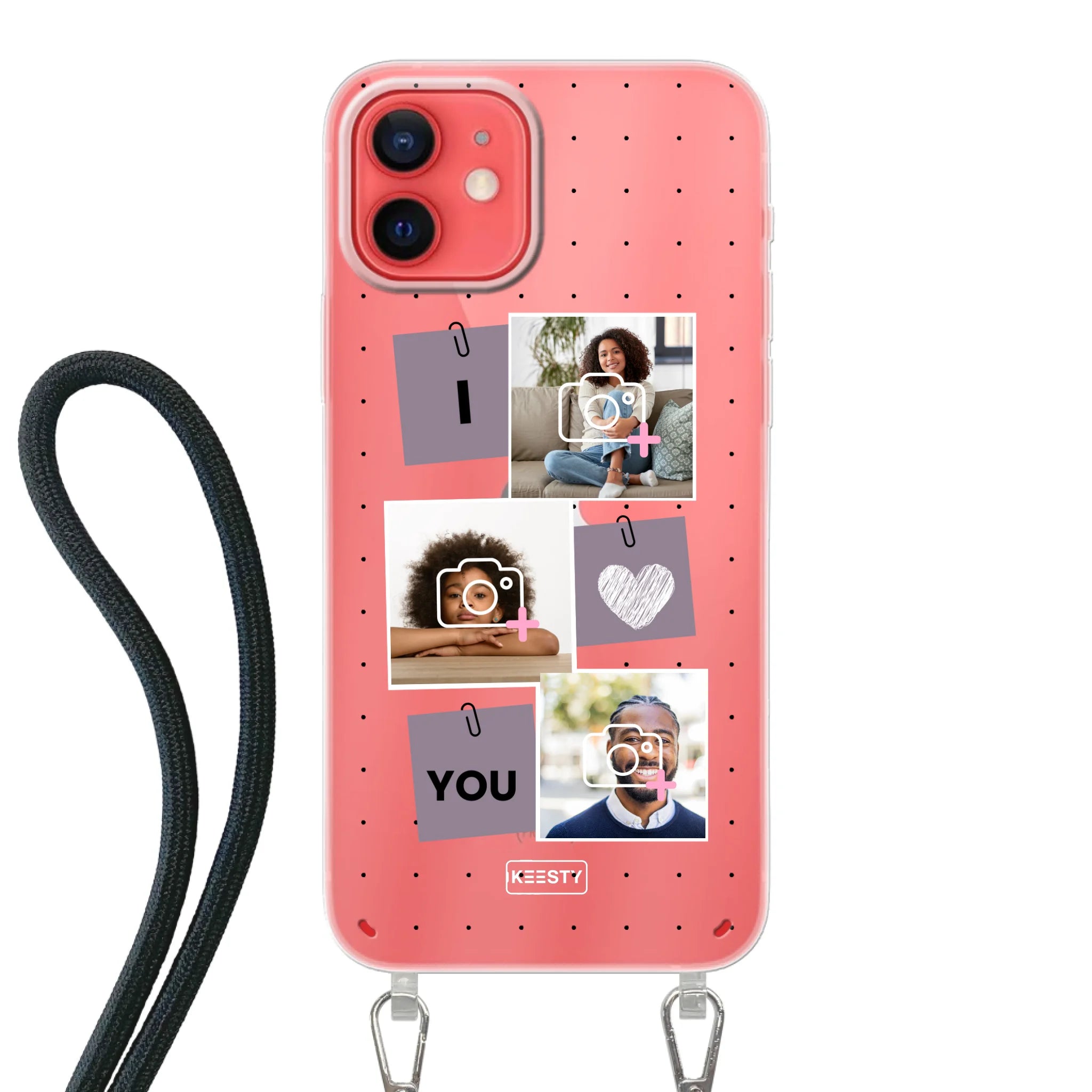 Telefoonhoesje Met Foto - Foto °4 - Hoesje met koord