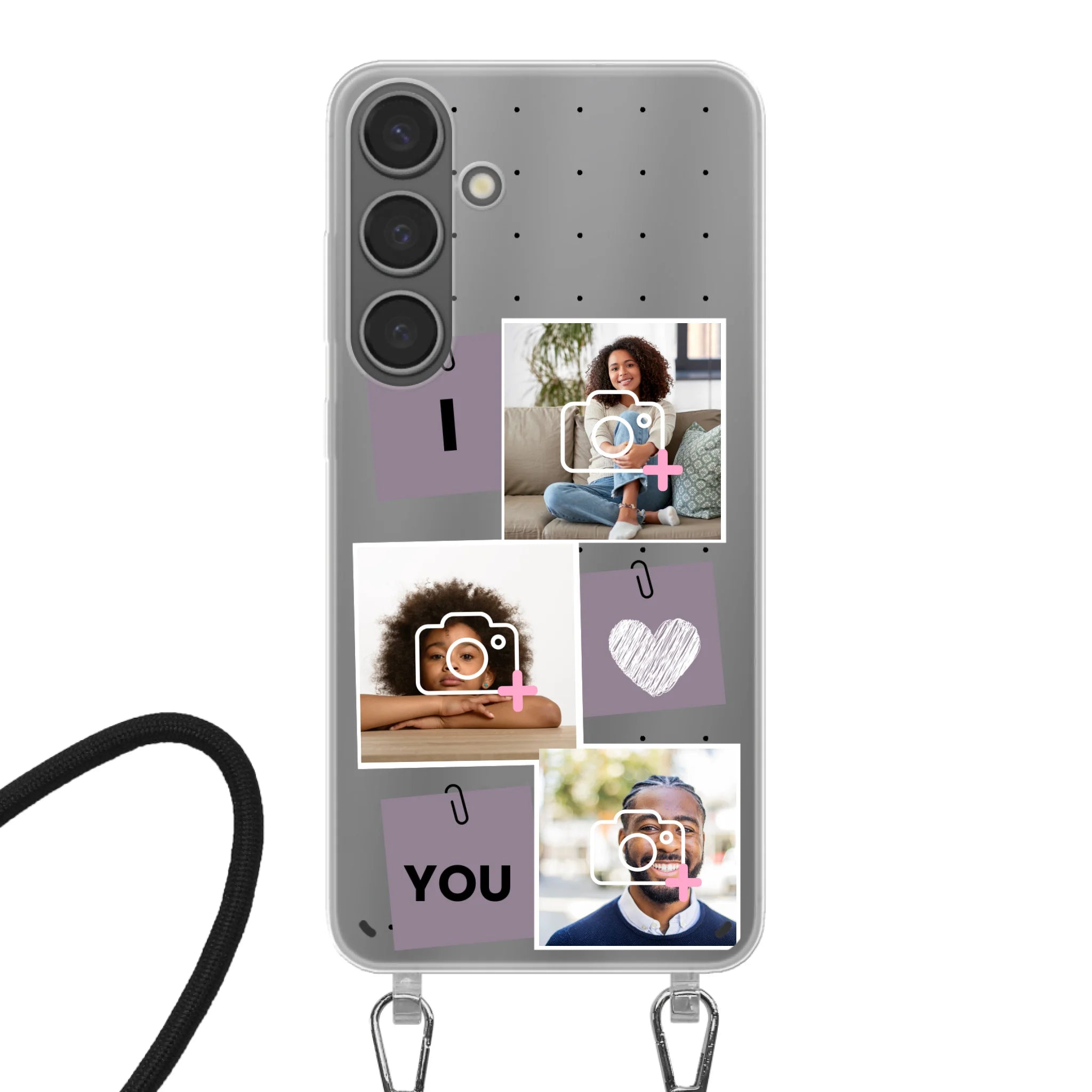 Telefoonhoesje Met Foto - Foto °4 - Hoesje met koord