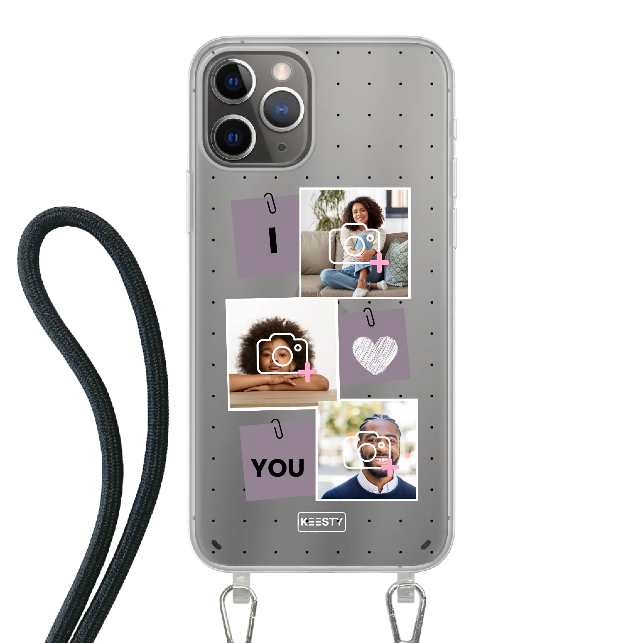 Telefoonhoesje Met Foto - Foto °4 - Hoesje met koord