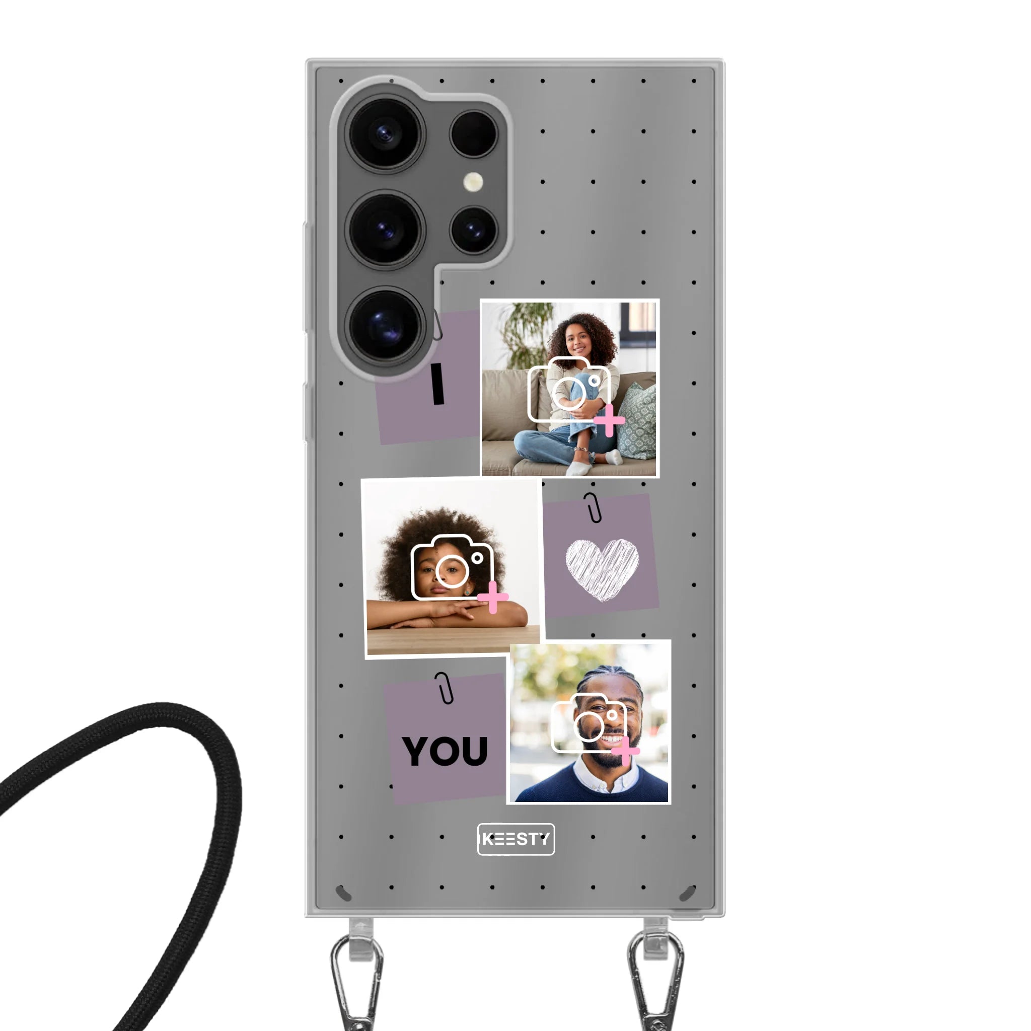 Telefoonhoesje Met Foto - Foto °4 - Hoesje met koord