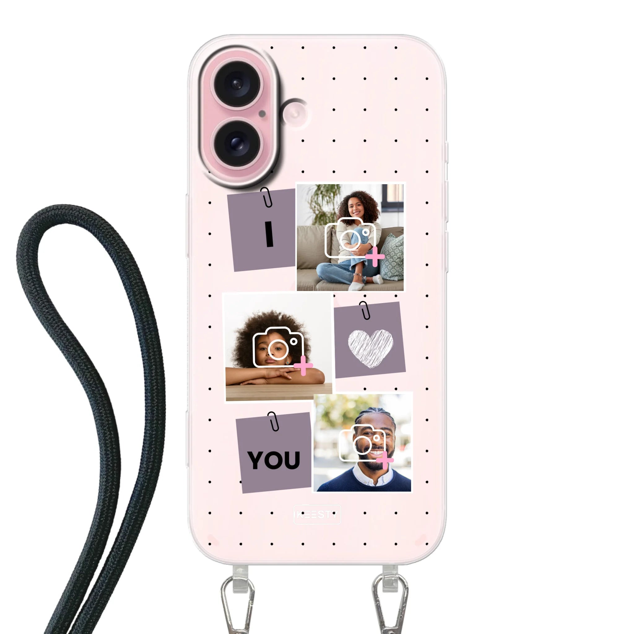 Telefoonhoesje Met Foto - Foto °4 - Hoesje met koord