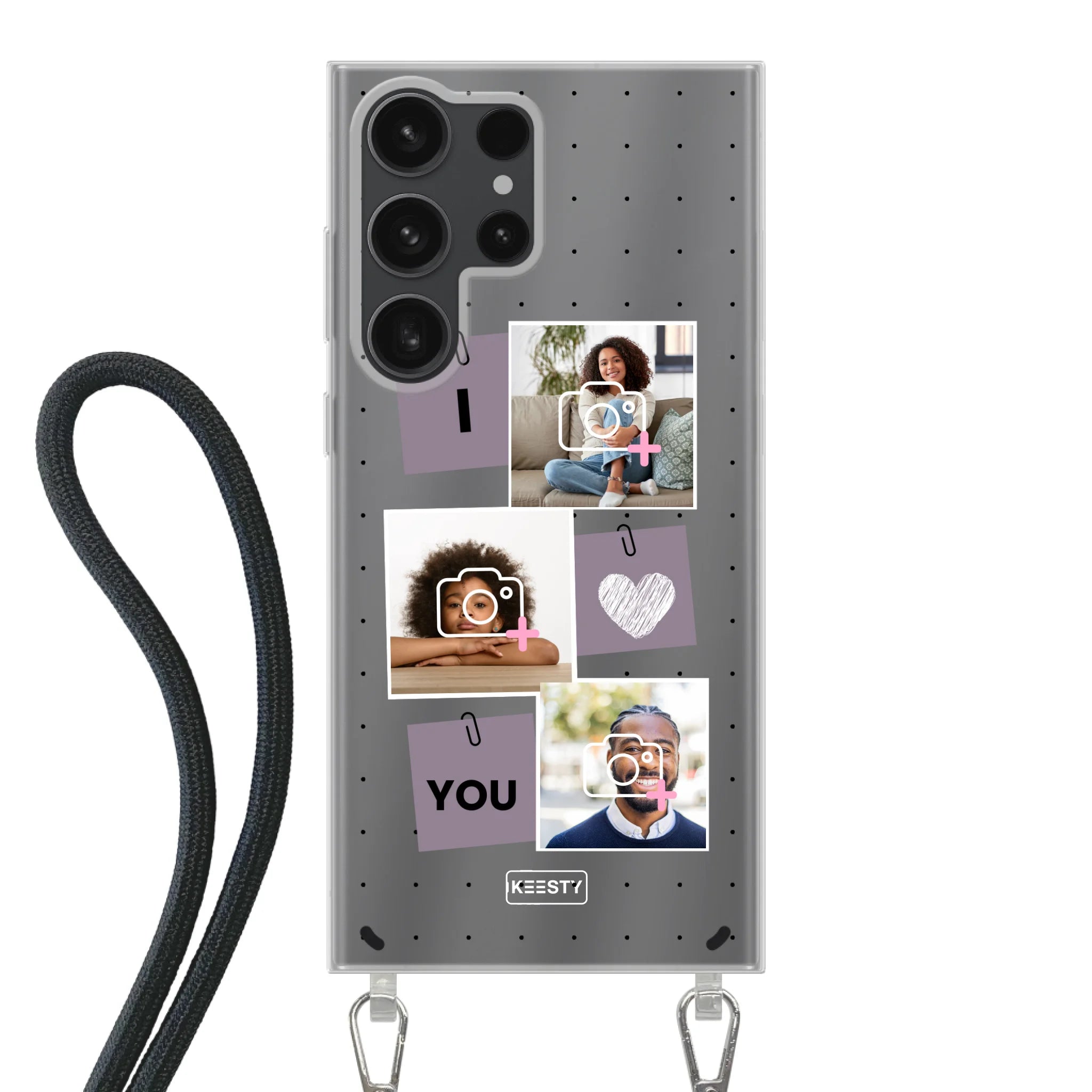 Telefoonhoesje Met Foto - Foto °4 - Hoesje met koord