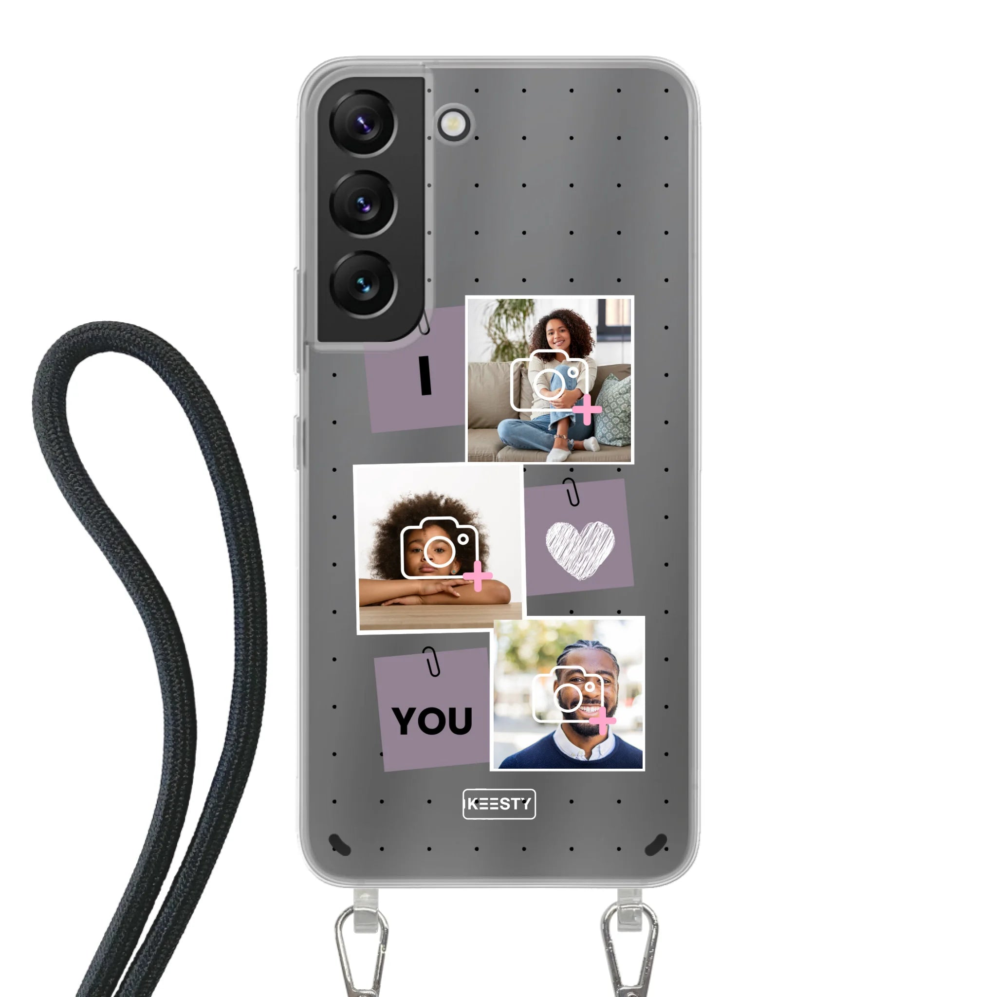 Telefoonhoesje Met Foto - Foto °4 - Hoesje met koord