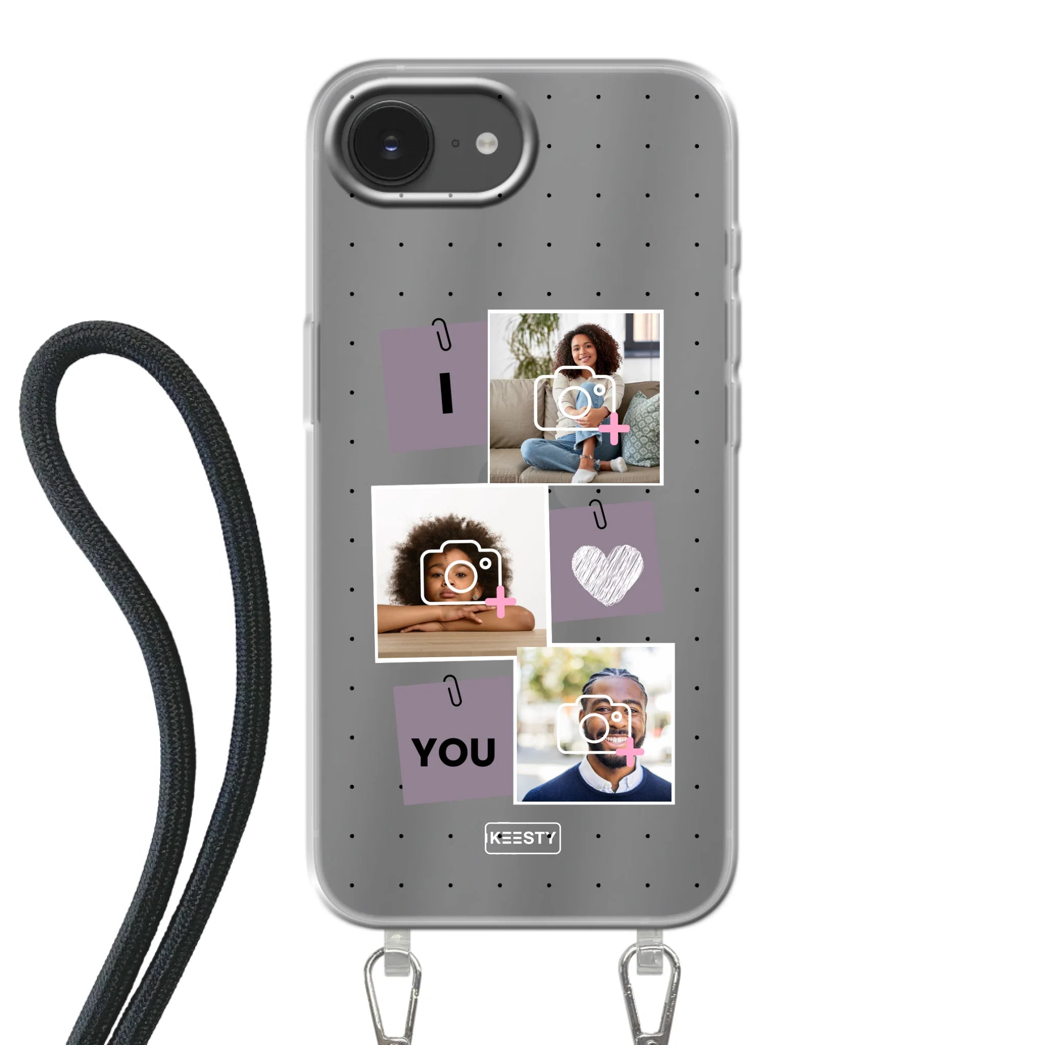 Telefoonhoesje Met Foto - Foto °4 - Hoesje met koord