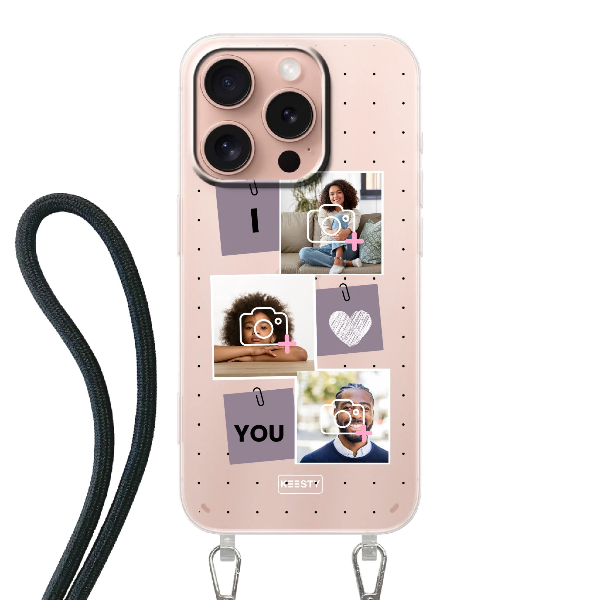 Telefoonhoesje Met Foto - Foto °4 - Hoesje met koord
