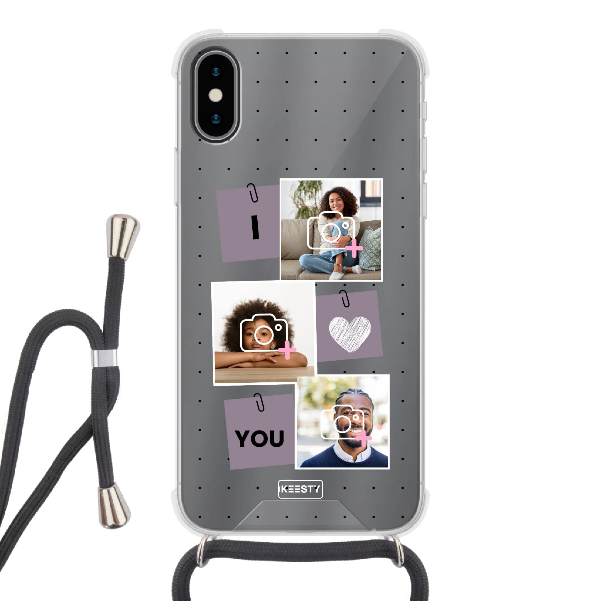 Telefoonhoesje Met Foto - Foto °4 - Hoesje met koord