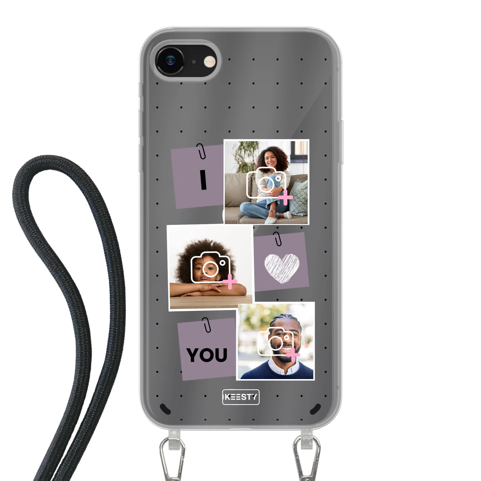 Telefoonhoesje Met Foto - Foto °4 - Hoesje met koord