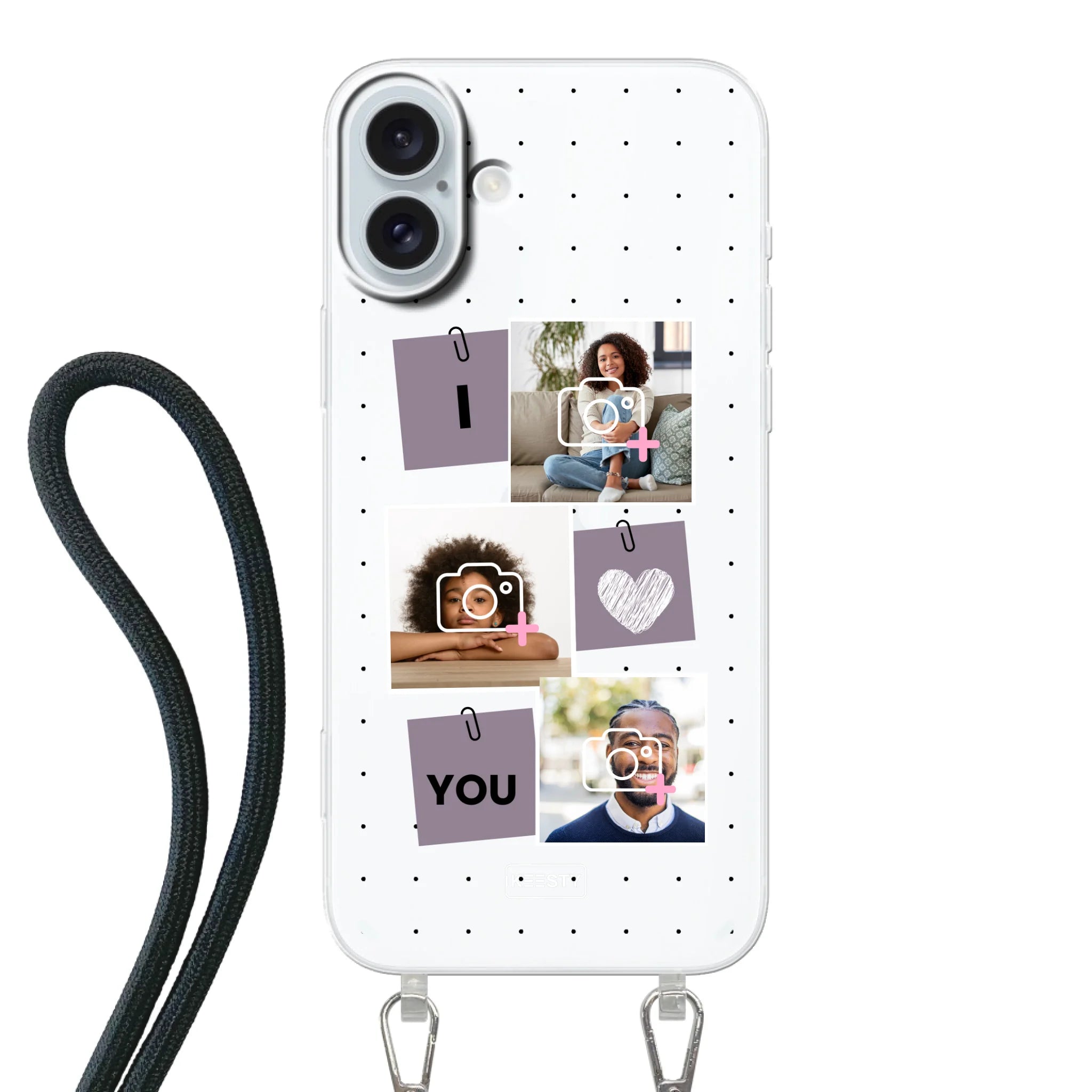 Telefoonhoesje Met Foto - Foto °4 - Hoesje met koord