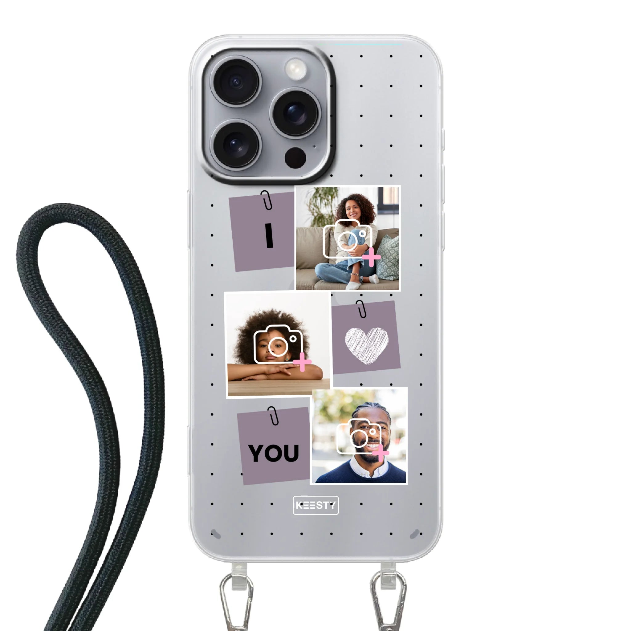 Telefoonhoesje Met Foto - Foto °4 - Hoesje met koord