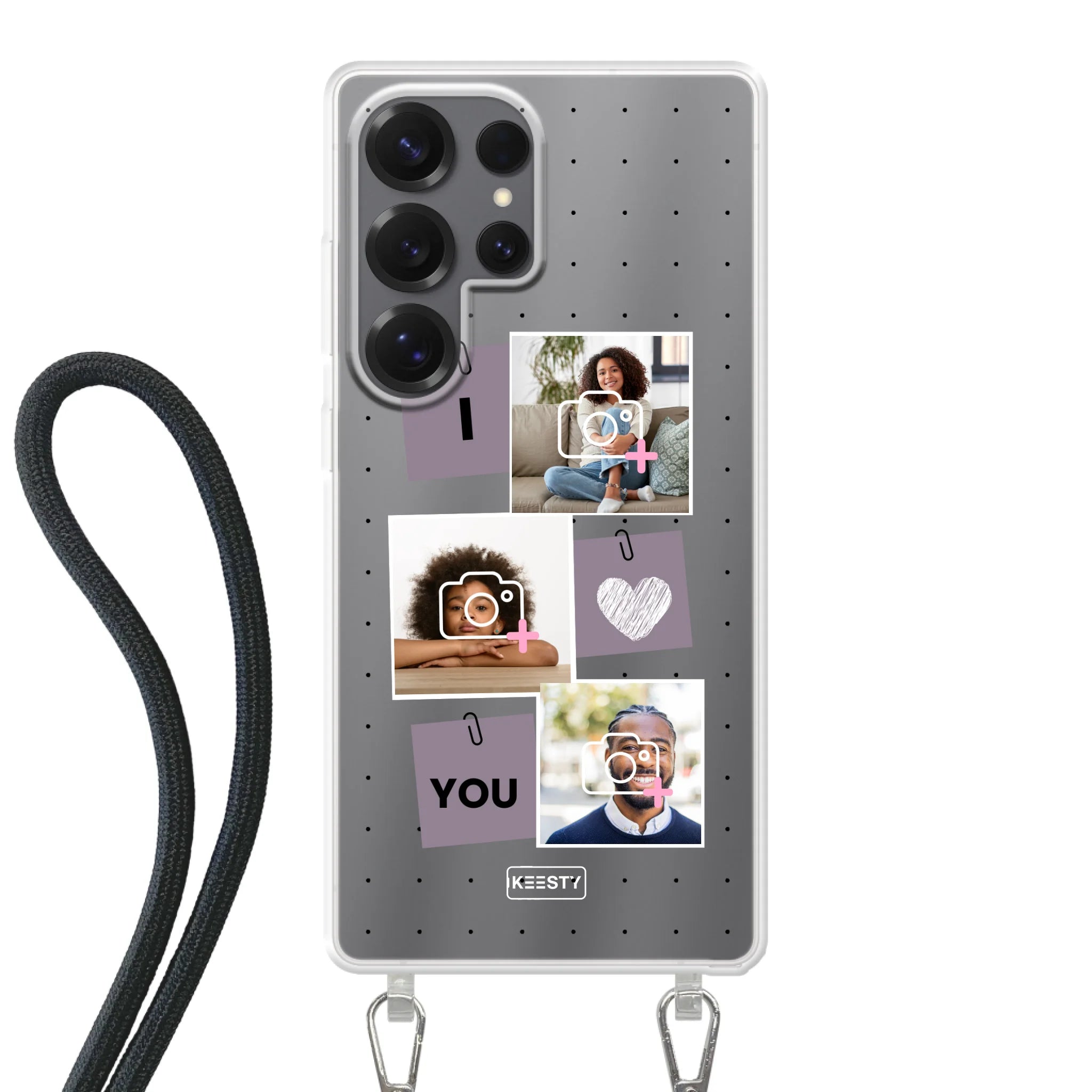 Telefoonhoesje Met Foto - Foto °4 - Hoesje met koord