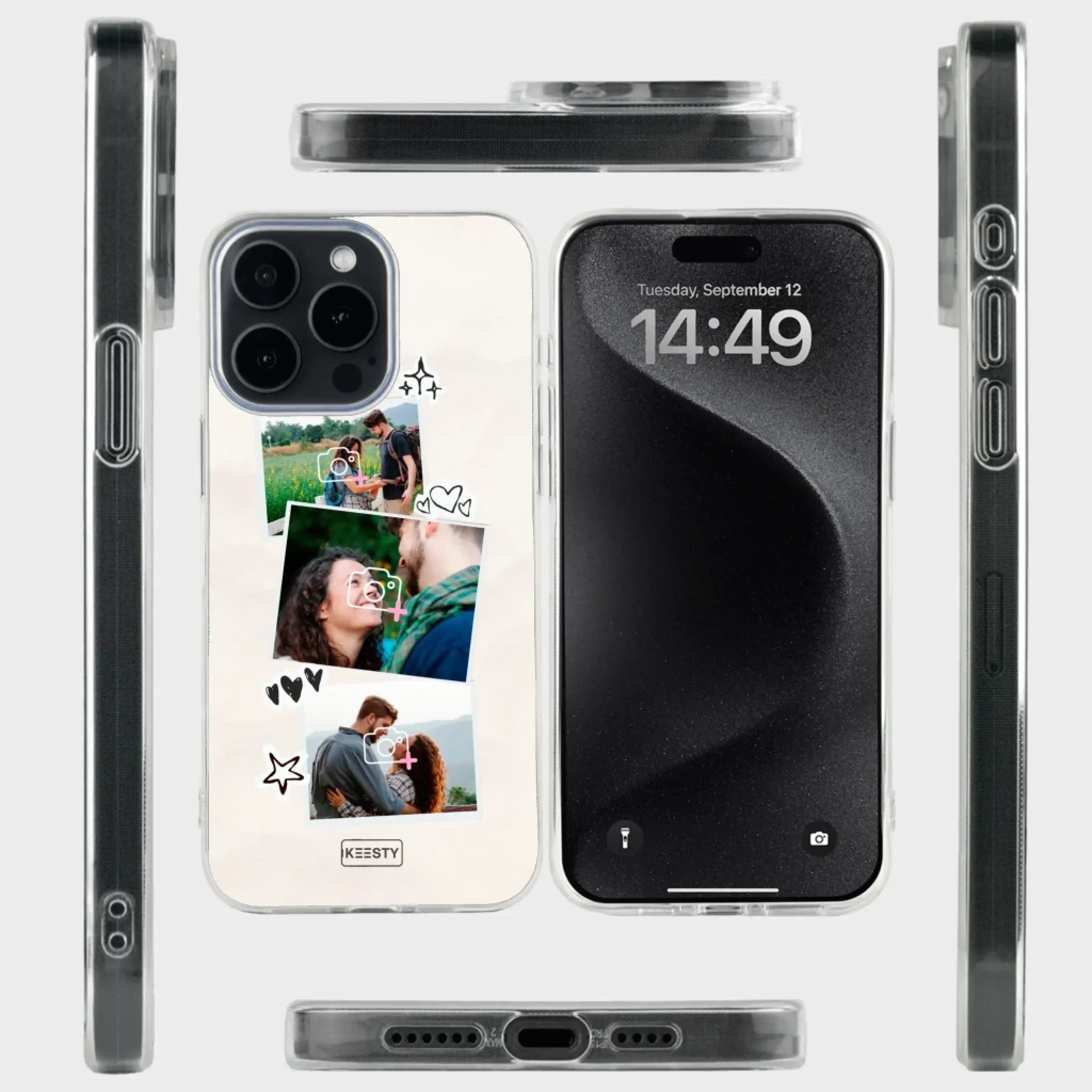 Telefoonhoesje alles detail