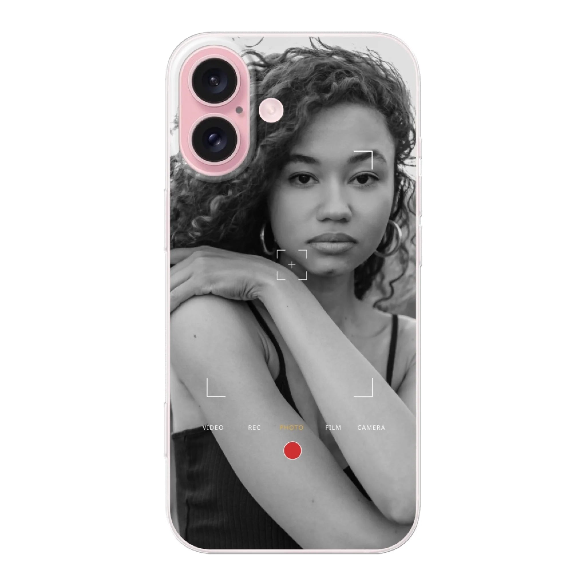 Telefoonhoesje ontwerpen Foto frame  Soft hoesje