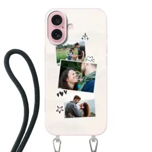 Telefoonhoesje Met Foto - Polaroid - Hoesje met koord
