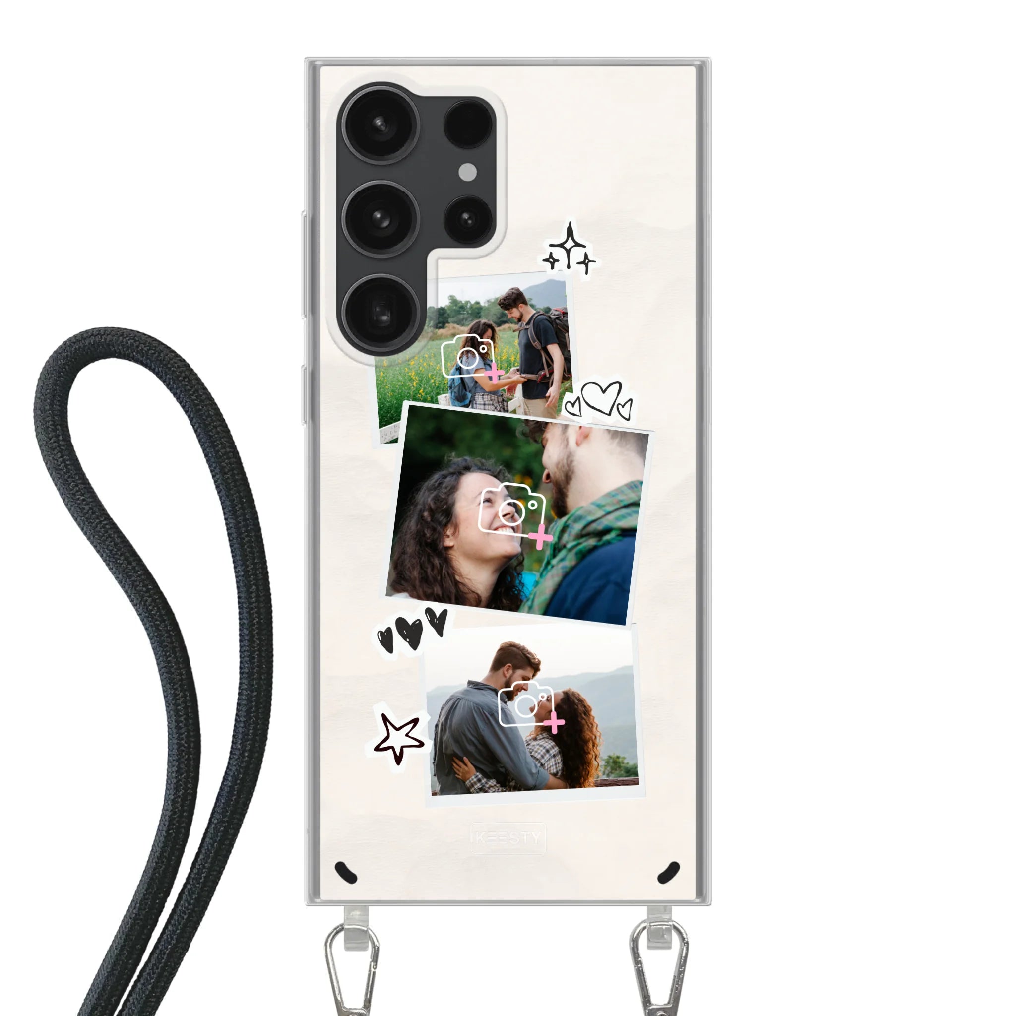 Telefoonhoesje Met Foto - Polaroid - Hoesje met koord