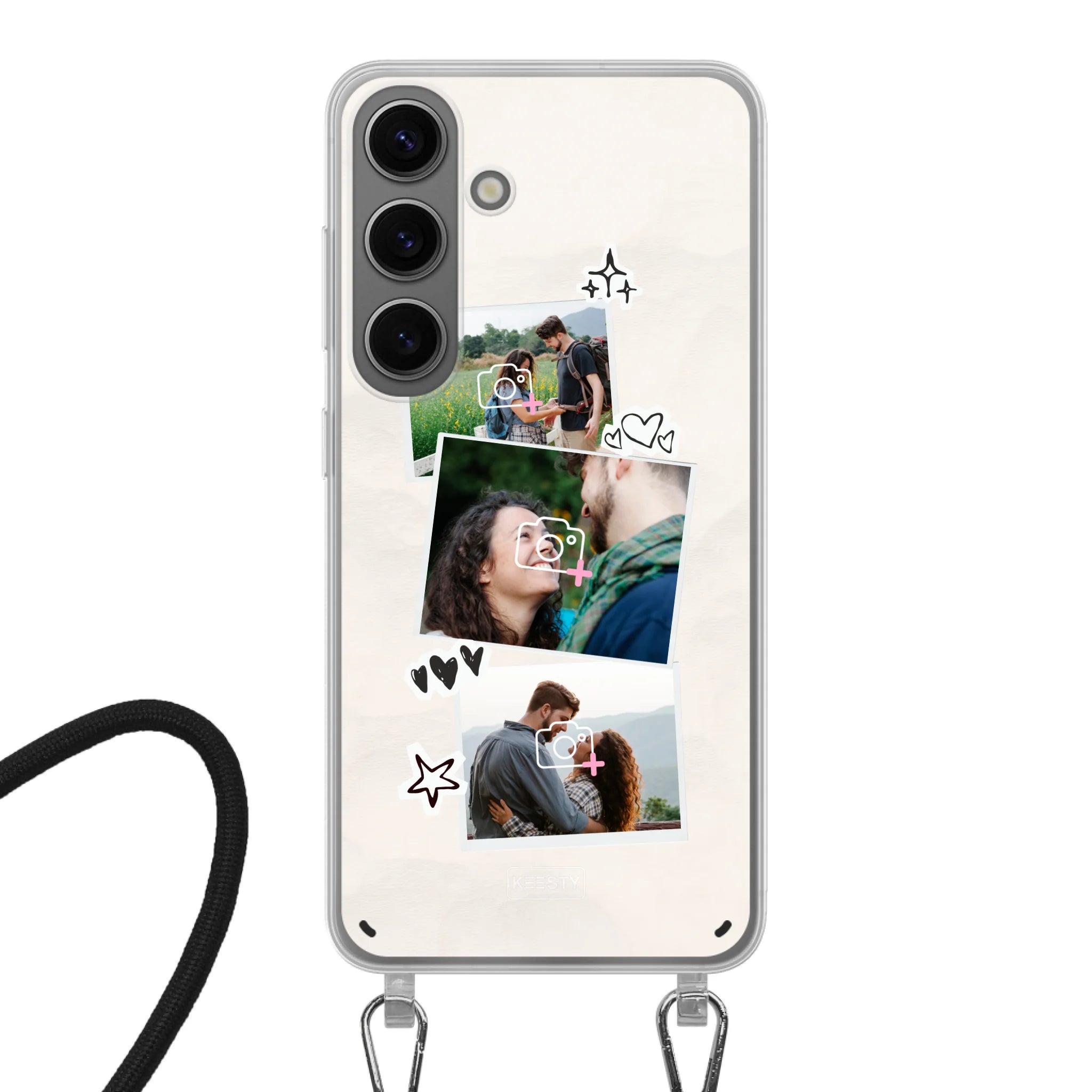 Telefoonhoesje Met Foto - Polaroid - Hoesje met koord