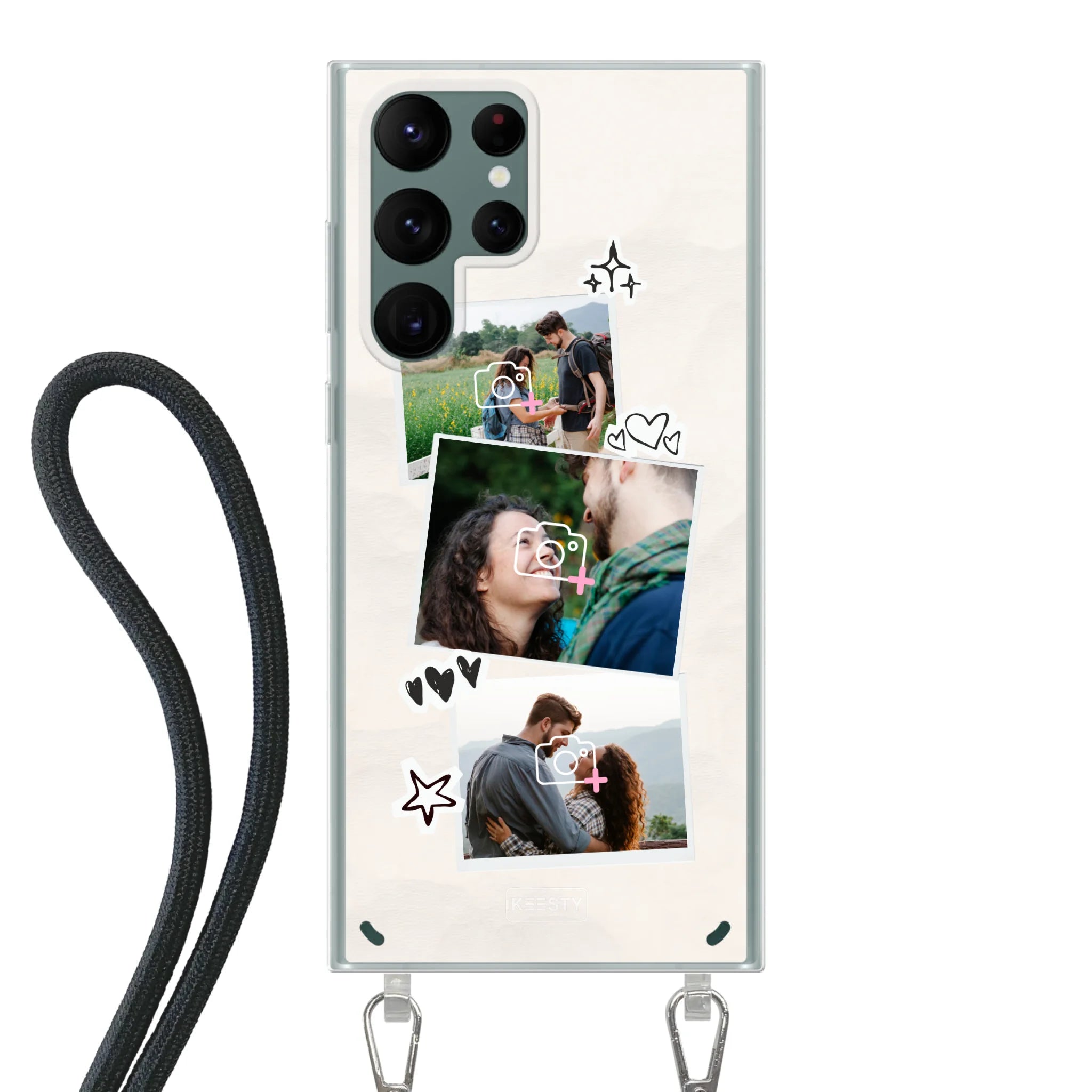 Telefoonhoesje Met Foto - Polaroid - Hoesje met koord