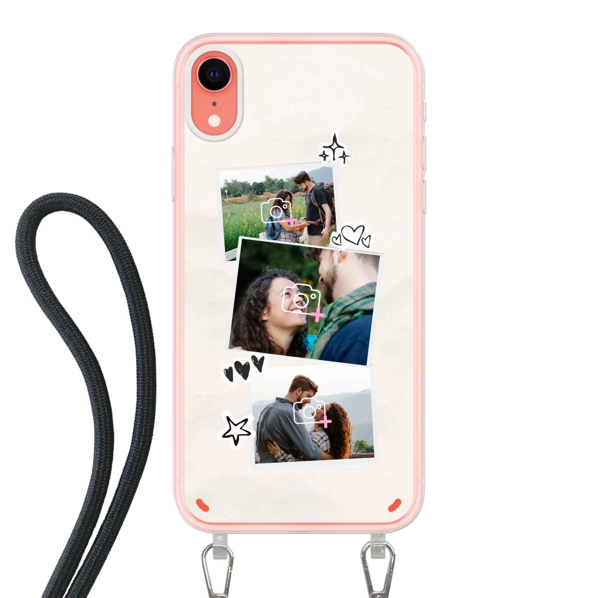 Telefoonhoesje Met Foto - Polaroid - Hoesje met koord