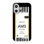 Eigen hoesje maken - Vliegticket - Soft hoesje