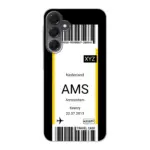 Eigen hoesje maken - Vliegticket - Soft hoesje