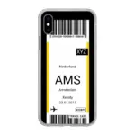 Eigen hoesje maken - Vliegticket - Soft hoesje