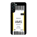 Eigen hoesje maken - Vliegticket - Soft hoesje