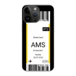 Eigen hoesje maken - Vliegticket - Soft hoesje