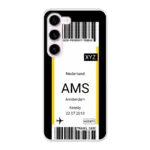 Eigen hoesje maken - Vliegticket - Soft hoesje